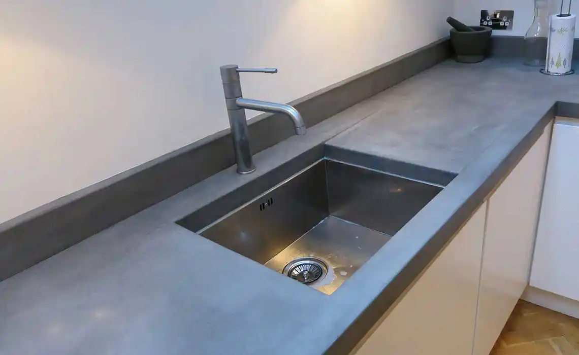 Encimera microcemento en Burgos