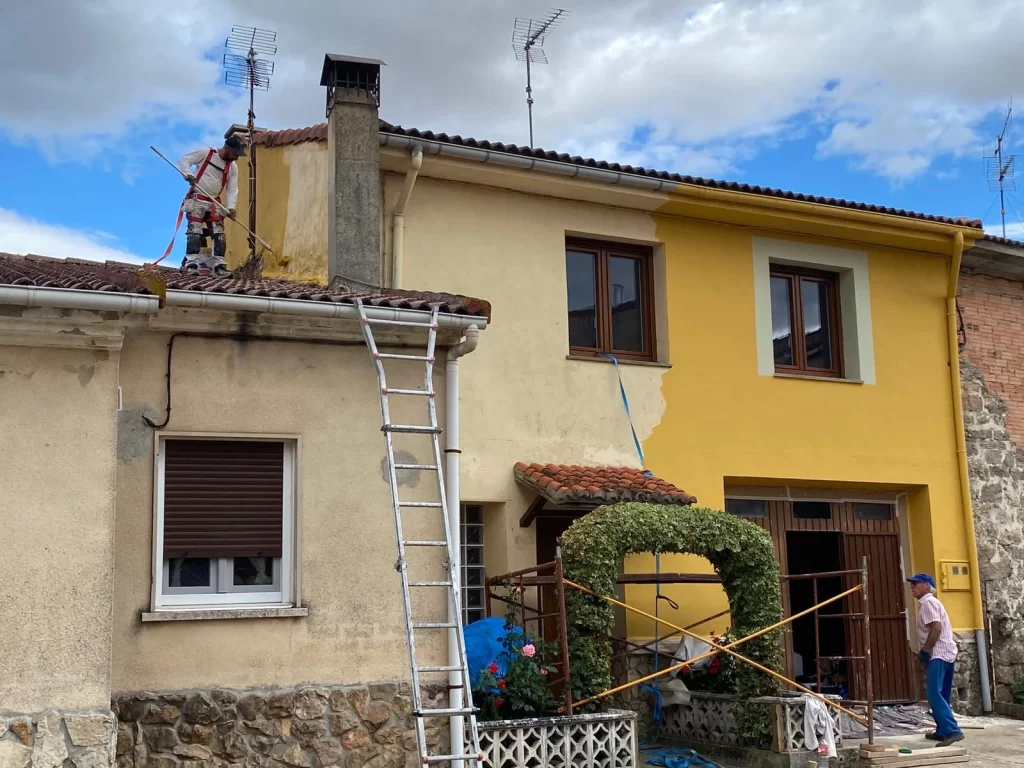 pintar fachada en burgos